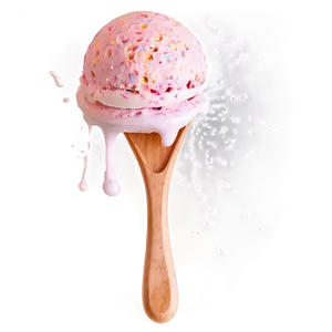 Ice Cream Scoop Splash PNG Dvk51 PNG
