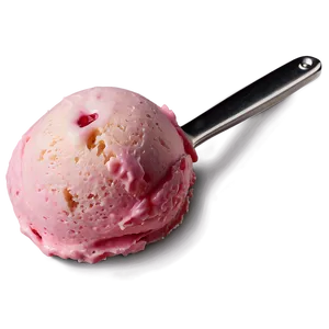 Ice Cream Scoop With Cherry Png 06122024 PNG image