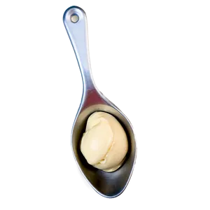 Ice Cream Scoop With Sauce PNG 94