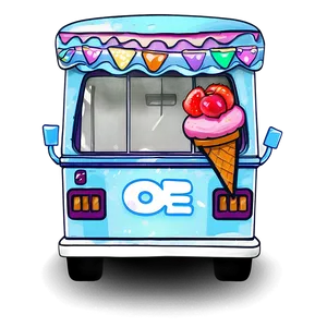 Ice Cream Truck Full Of Treats PNG 58 PNG