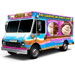 Ice Cream Truck Special Edition Png Grw26 PNG image