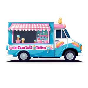 Ice Cream Truck Special Edition PNG Pjp