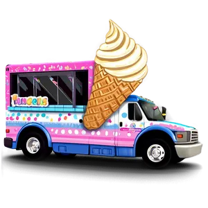 Ice Cream Truck Special Edition PNG Psq PNG