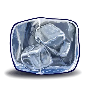 Ice Cube Closeup Png 76 PNG image