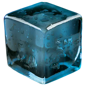 Ice Cube Closeup Png Qnf PNG image