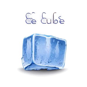 Ice Cube Graphic PNG 94 PNG