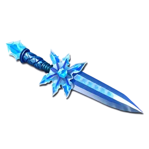 Ice Dagger Png 05252024 PNG image