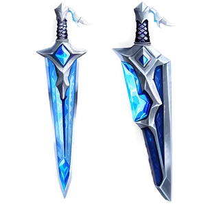 Ice Diamond Sword PNG 05252024 PNG