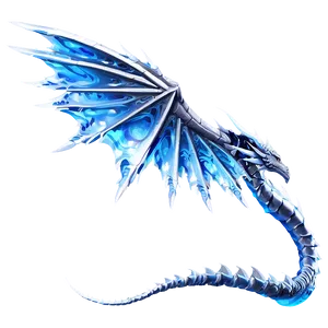 Ice Dragon Wings Image Png 06122024 PNG image