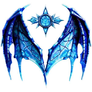 Ice Dragon Wings Image Png 85 PNG image