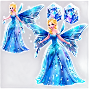 Ice Fairy Princess Png Rvv2 PNG image