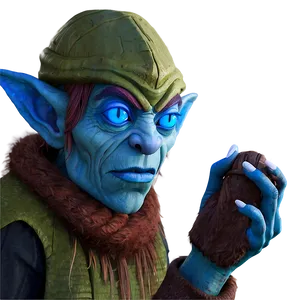 Ice Goblin In Winter Png Bix PNG image