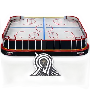 Ice Hockey Rink Arena Png 06292024 PNG image