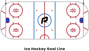 Ice Hockey Rink Layout PNG