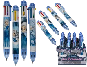 Ice Princess Multi Color Pens Display PNG image