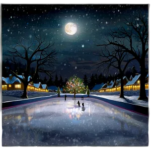 Ice Rink Winter Solstice Celebration Png 06292024 PNG image