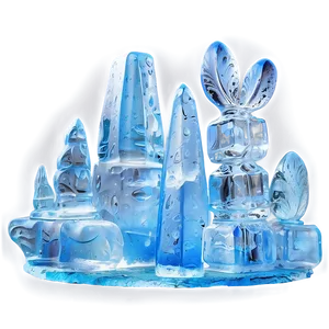 Ice Sculpture Art PNG Epg PNG