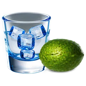 Ice Shot Glass Png Aom89 PNG image