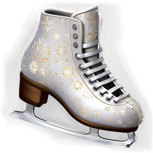 Ice Skate Decoration PNG 13