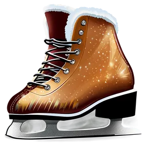 Ice Skate Illustration Png Fqa44 PNG image