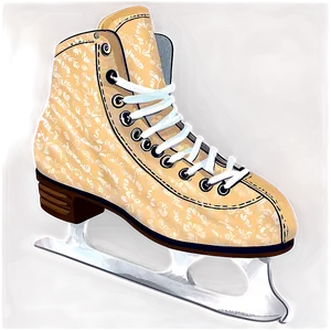 Ice Skate Pair PNG Rpt53