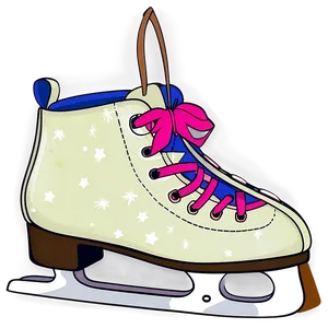 Ice Skate Print PNG 06212024