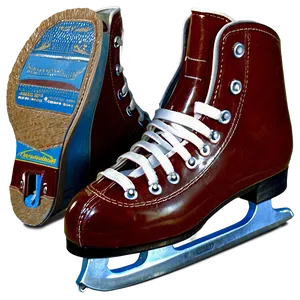 Ice Skates With Carry Bag PNG 06122024 PNG