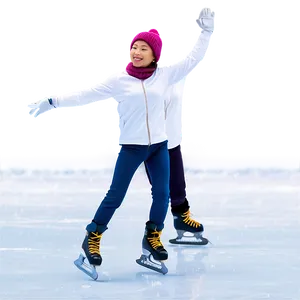 Ice Skating Party PNG Bgh PNG