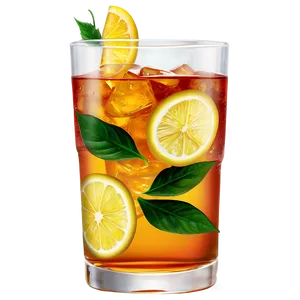 Ice Tea Glass Png Bed PNG image