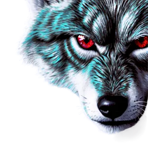 Ice Wolf Eyes PNG 06292024