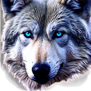 Ice Wolf Eyes PNG 06292024