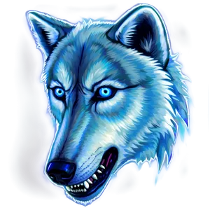 Ice Wolf Eyes PNG Mir31 PNG