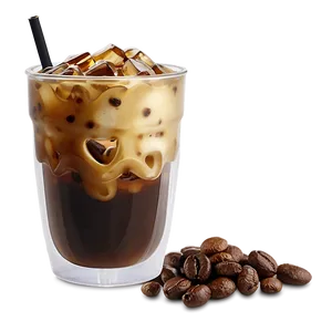 Iced Coffee Cup PNG 05242024