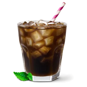 Iced Coffee With Maple Syrup Png Jlj PNG image