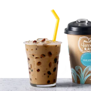 Iced Coffee With Oat Milk Png 84 PNG image