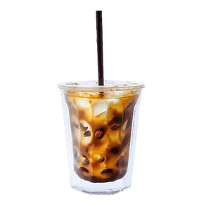 Iced Coffee With Orange PNG 11