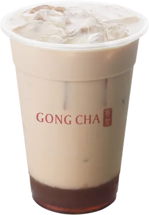 Iced Gong Cha Bubble Tea
