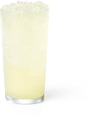 Iced Lemonade Glass PNG image
