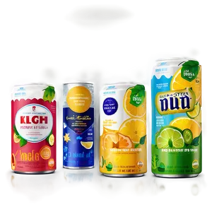 Iced Tea Bar Selection PNG Giw