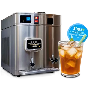 Iced Tea Brew Process PNG Lis