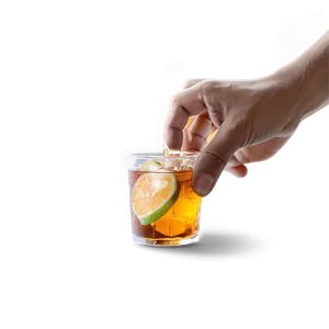 Iced Tea In Hand PNG Ica