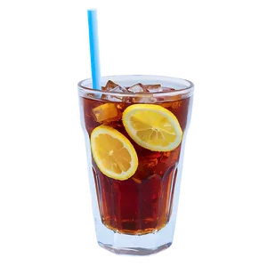 Iced Tea In Nature PNG 06242024