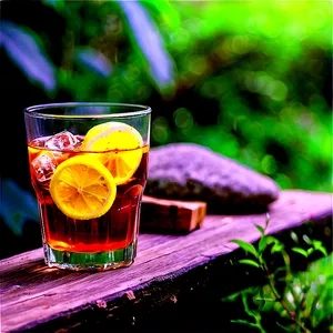 Iced Tea In Nature PNG 60