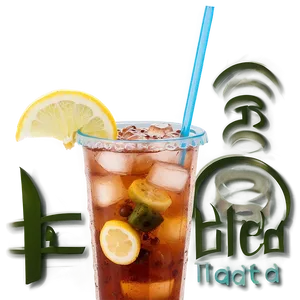 Iced Tea In Seaside PNG 06242024