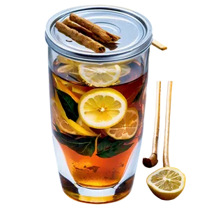 Iced Tea With Ginger Zest Png 77 PNG image