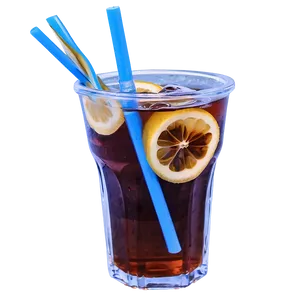 Iced Tea With Straw PNG 27 PNG