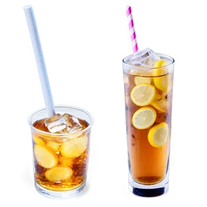 Iced Tea With Straw PNG 42 PNG