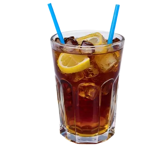 Iced Tea With Straw Png 75 PNG image