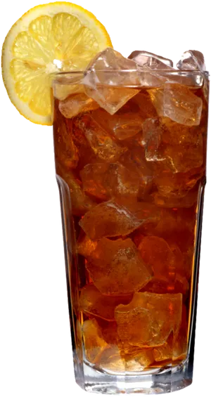 Iced Teawith Lemon Slice