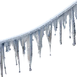 Icicles Hanging From Spider Web PNG image